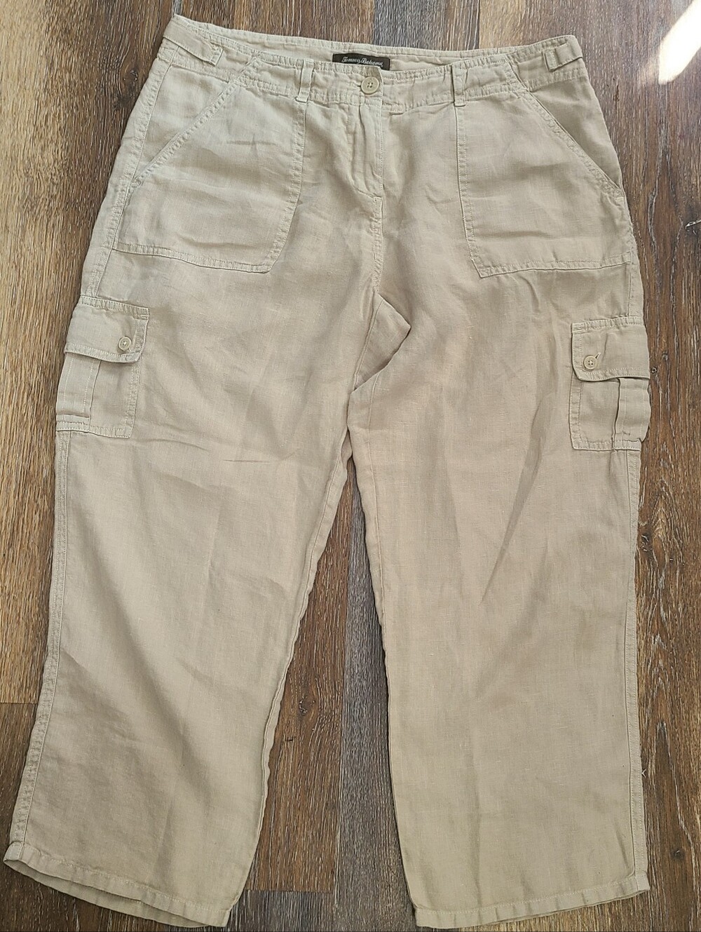 Tommy Bahama Linen Capri Pants Women's Size 8